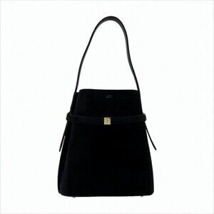 Totême Structured Black Cowhide Tote Bag - NWT